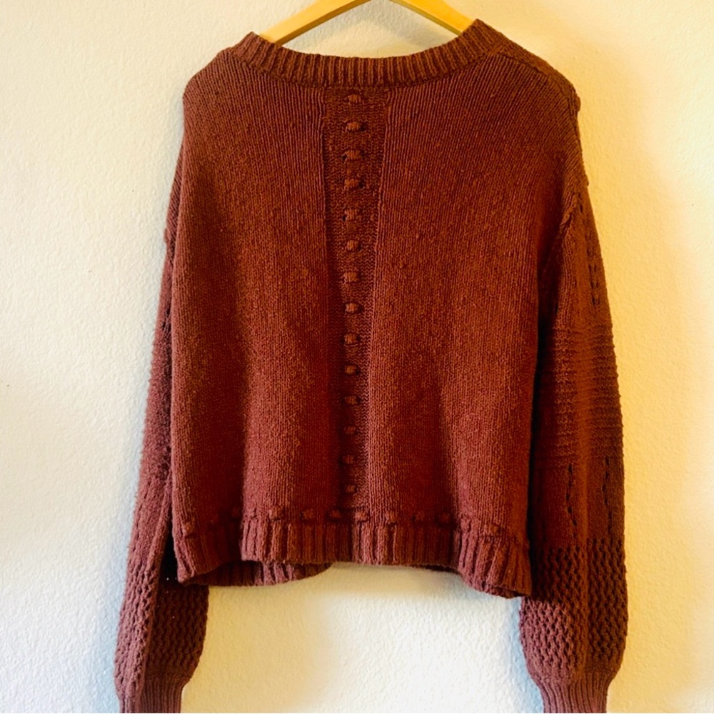 Anthropologie Pilcro Chocolate Cardigan - image 5